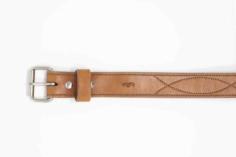 Texas Stitch Belt - Moody's Leather Co. 