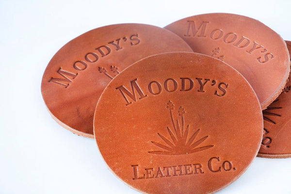 Coaster (Pack of 4) - Moody's Leather Co. 