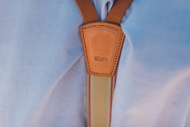 No Buckle Suspenders - Moody's Leather Co. 
