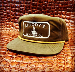 Green Rope Cap - Moody's Leather Co. 