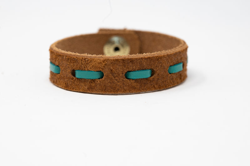 Buck Stitched Cuff (Set of 3) - Moody's Leather Co. 