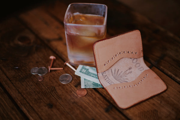 Wood Wallet - Moody's Leather Co. 