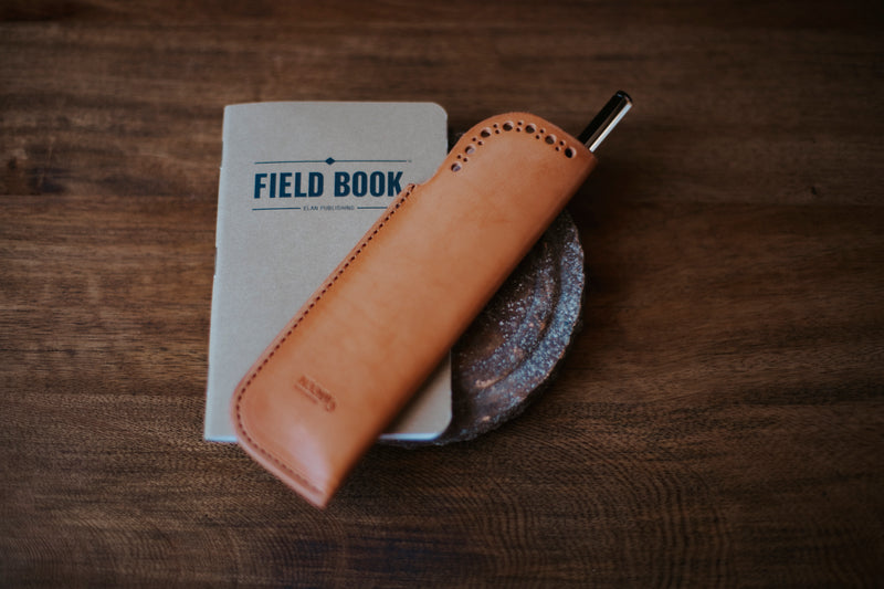 Leather Pen Sleeve - Moody's Leather Co. 